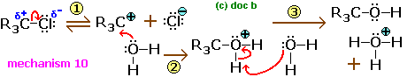 organic reaction mechanisms